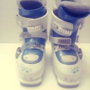 DALBELLO LILLY 3 White, Blue & Lavendar Mondo 23.5 SKIBOOTS CX3 TG 235/255 Women
